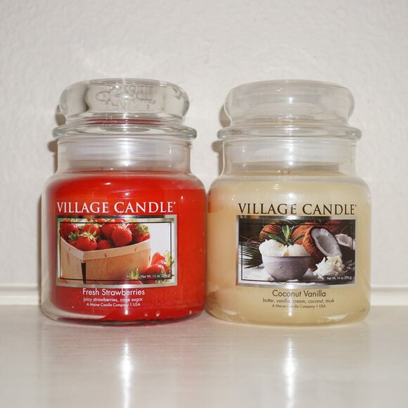 Village Candle Lot (6) brand new - Picture 2 of 4
